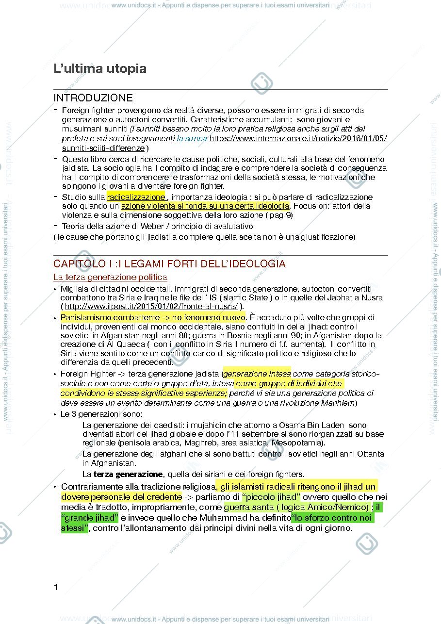 Anteprima pagina 1 — L'ultima utopia