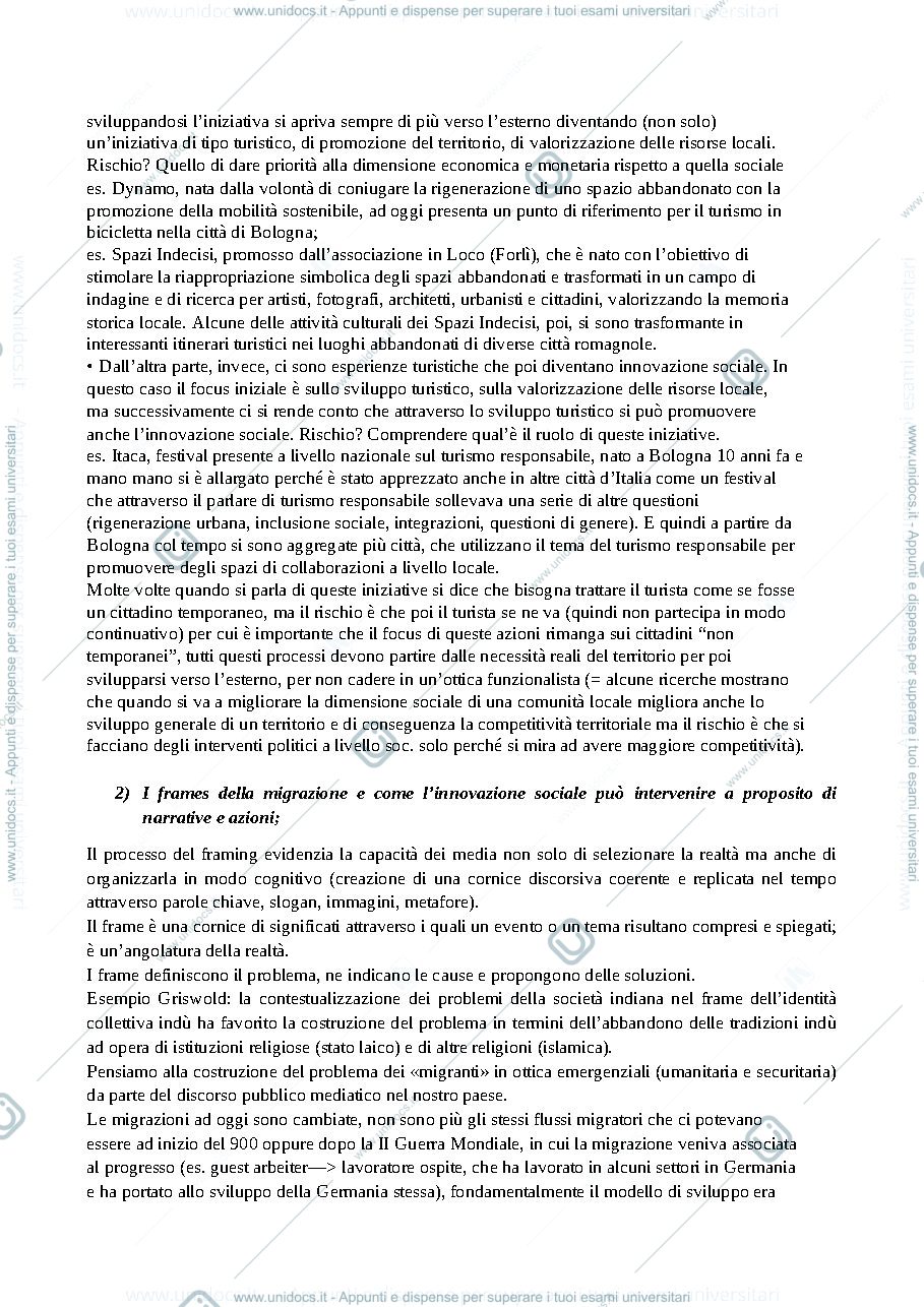 Anteprima pagina 2 — modello klein associato al turismo