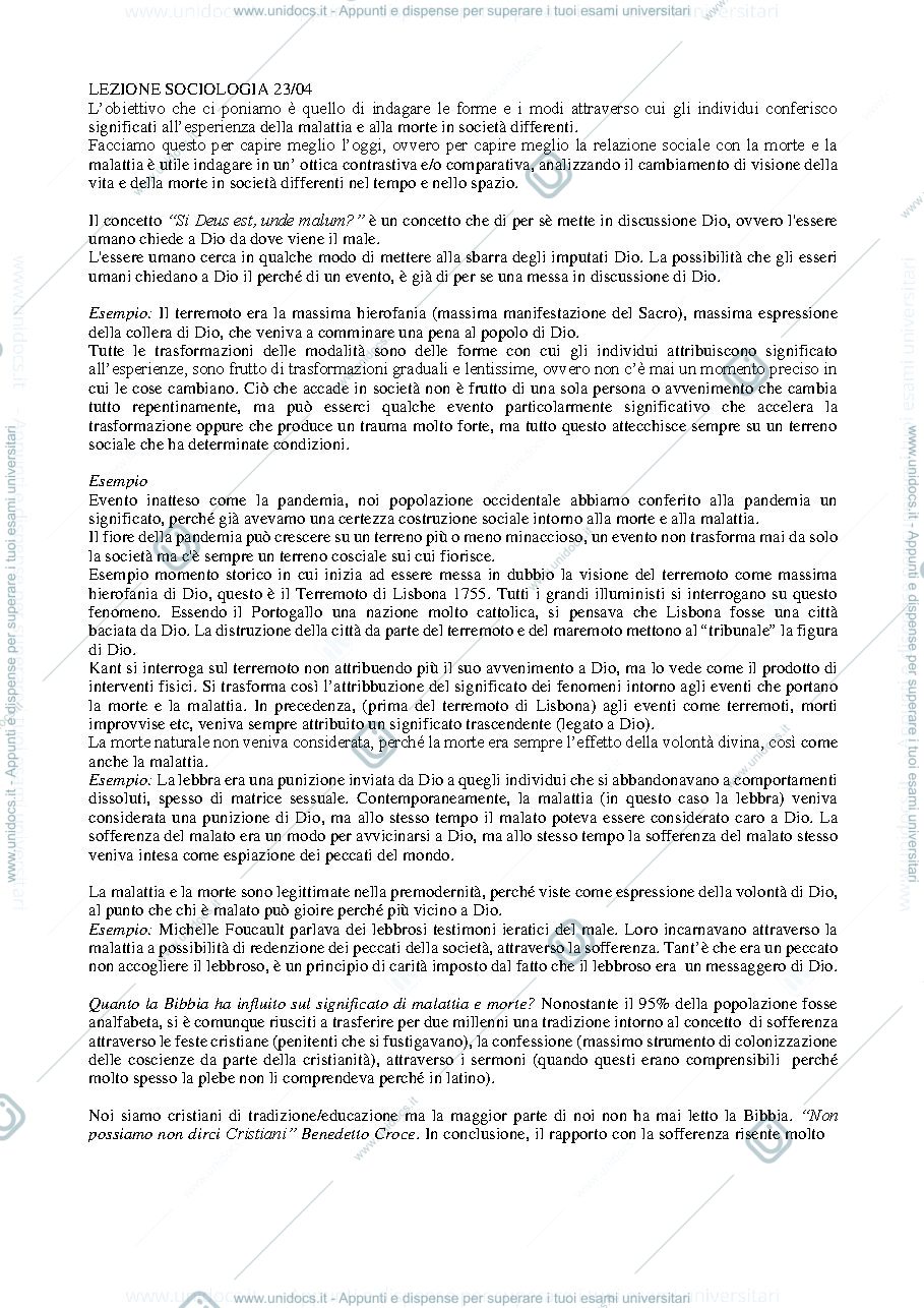 Anteprima pagina 3 — Sociologia dei processi culturali e comunicativi