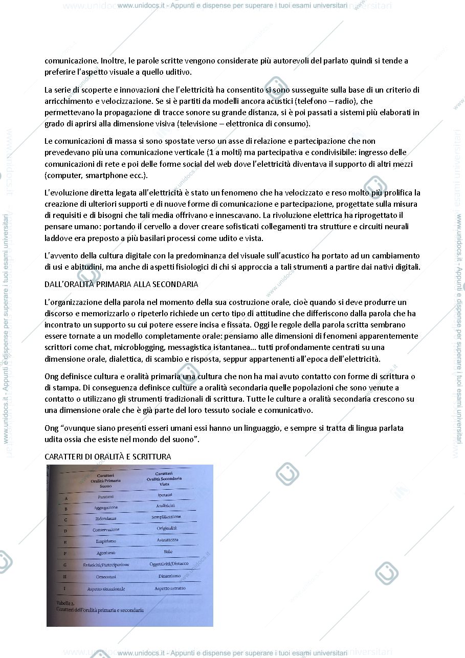 Anteprima pagina 3 — Riassunto completo di Media Culture e Design