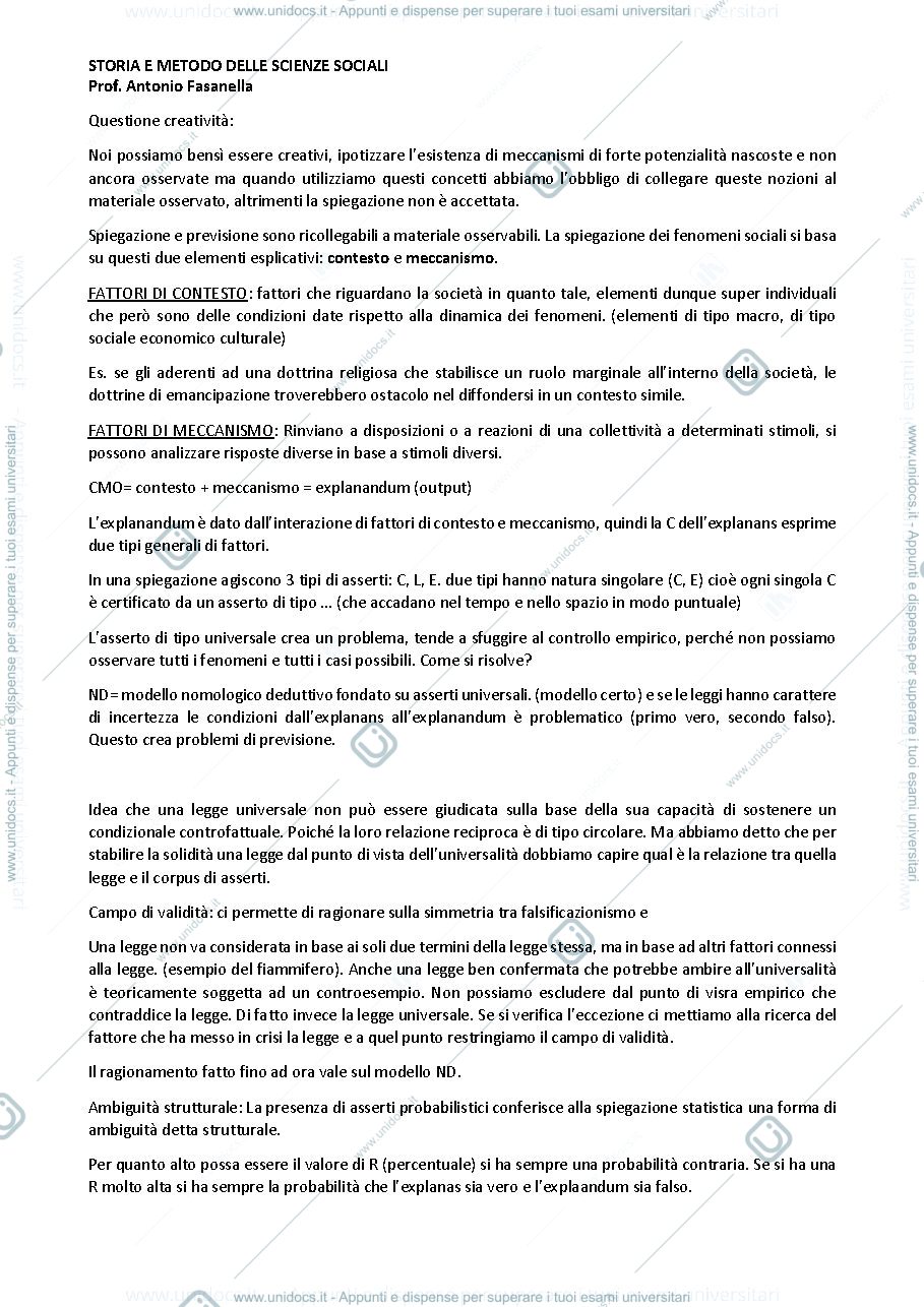 Anteprima pagina 2 — Storia e metodo delle scienze sociali (m-z)