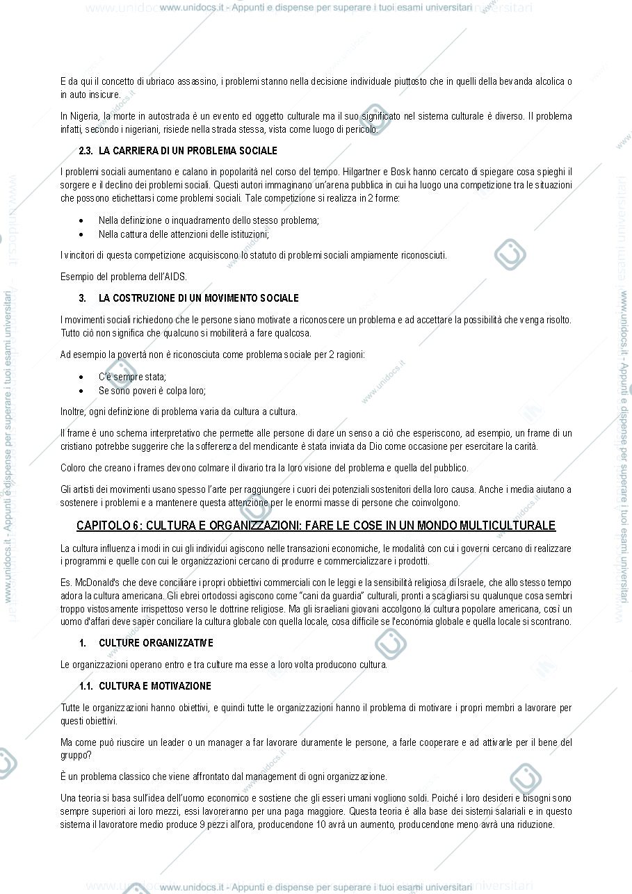Anteprima pagina 2 — SOCIOLOGIA DELLA CULTURA PT.2 