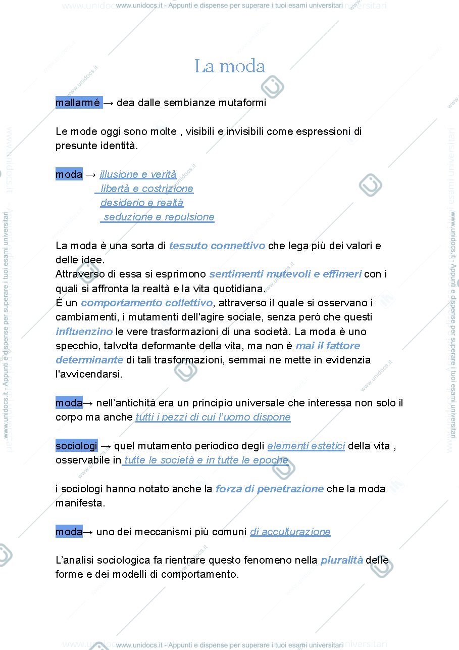 Anteprima pagina 1 — sociologia dei processi culturali