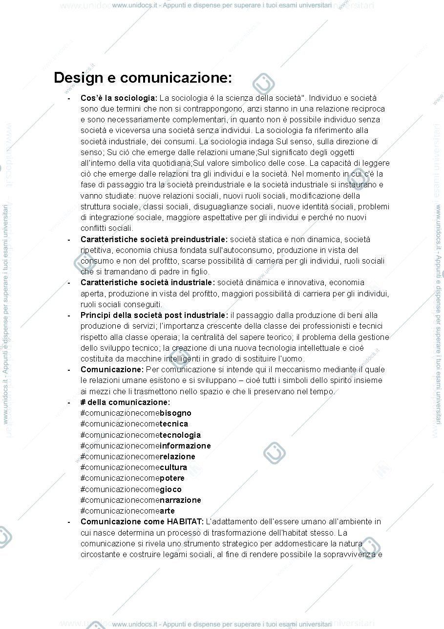 Anteprima pagina 1 — appunti