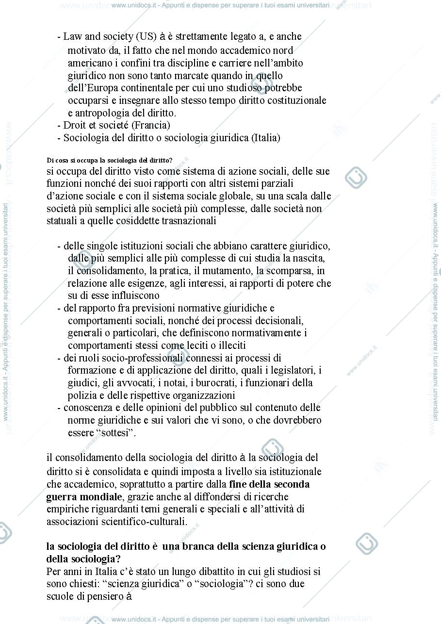 Anteprima pagina 2 — Sociologia 