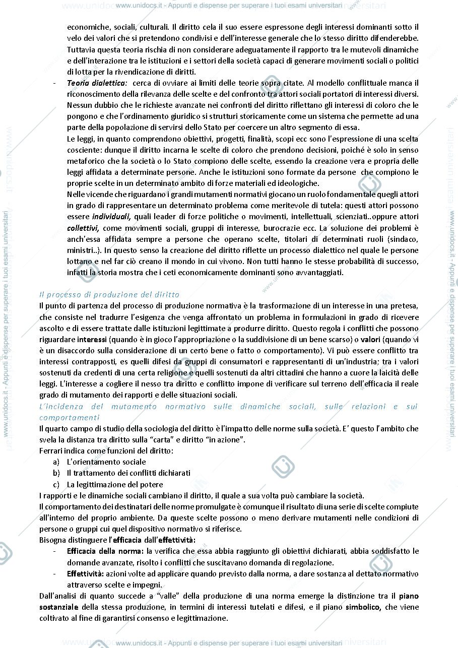 Anteprima pagina 4 — Lineamenti di sociologia del diritto