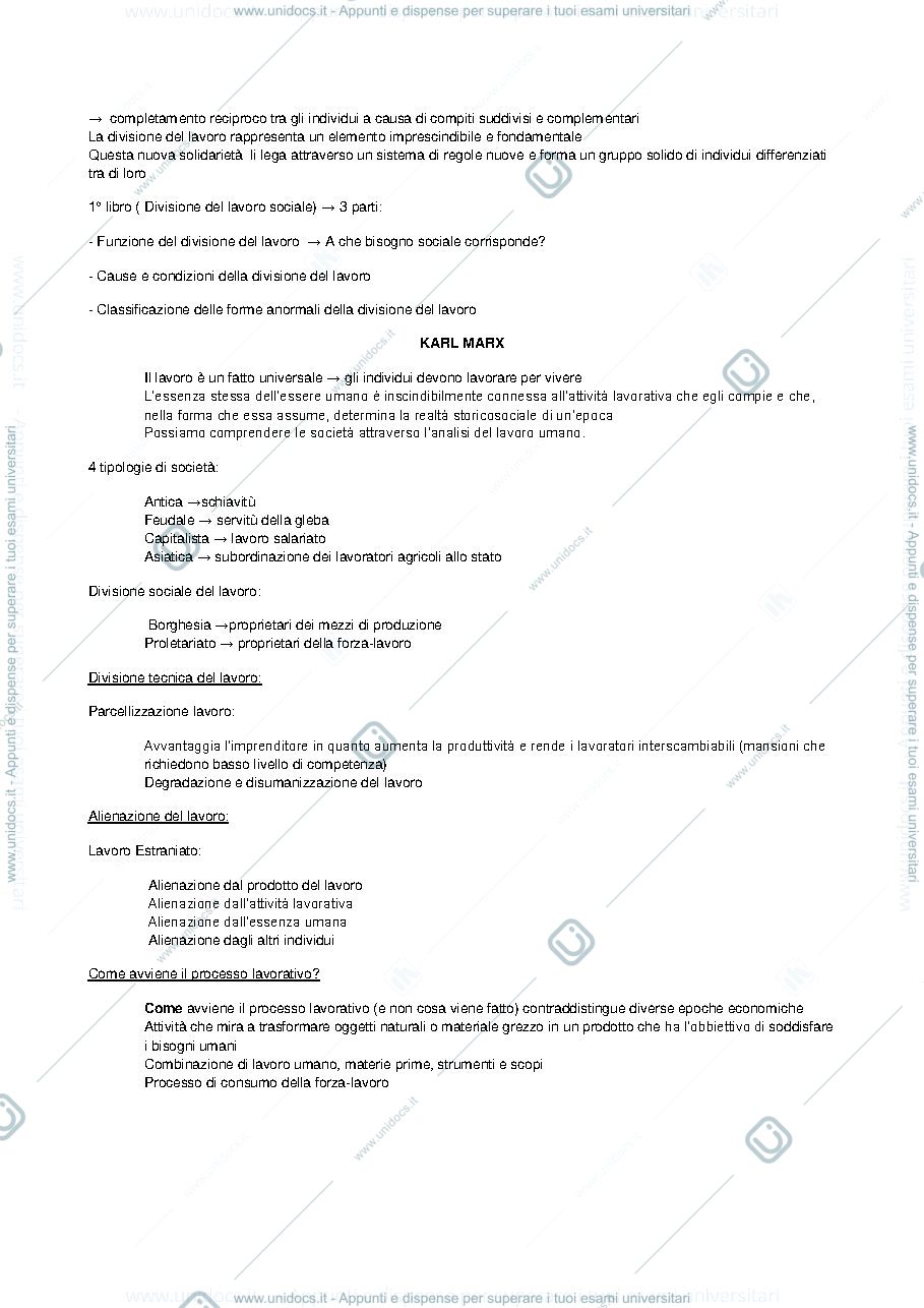 Anteprima pagina 2 — SOCIOLOGIA DEL LAVORO