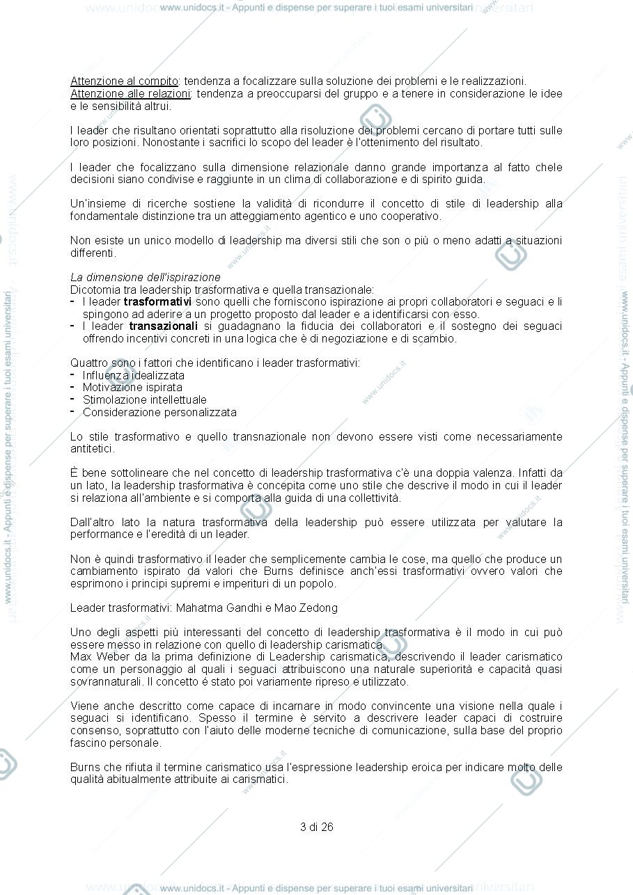 Anteprima pagina 3 — Lo stile del leader