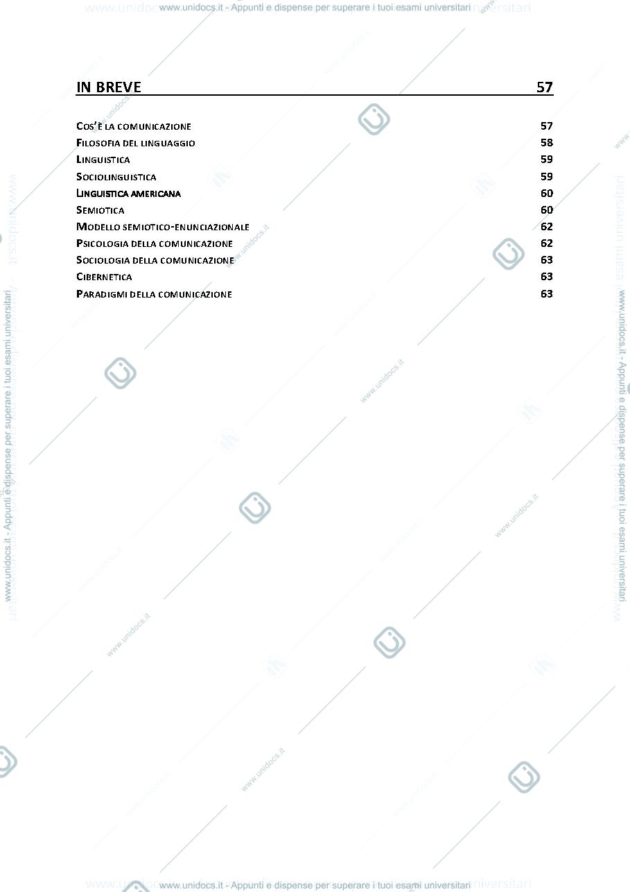 Anteprima pagina 3 — Spiegazione e riassunto di "Le scienze della comunicazione" di Morcelli e Fatelli