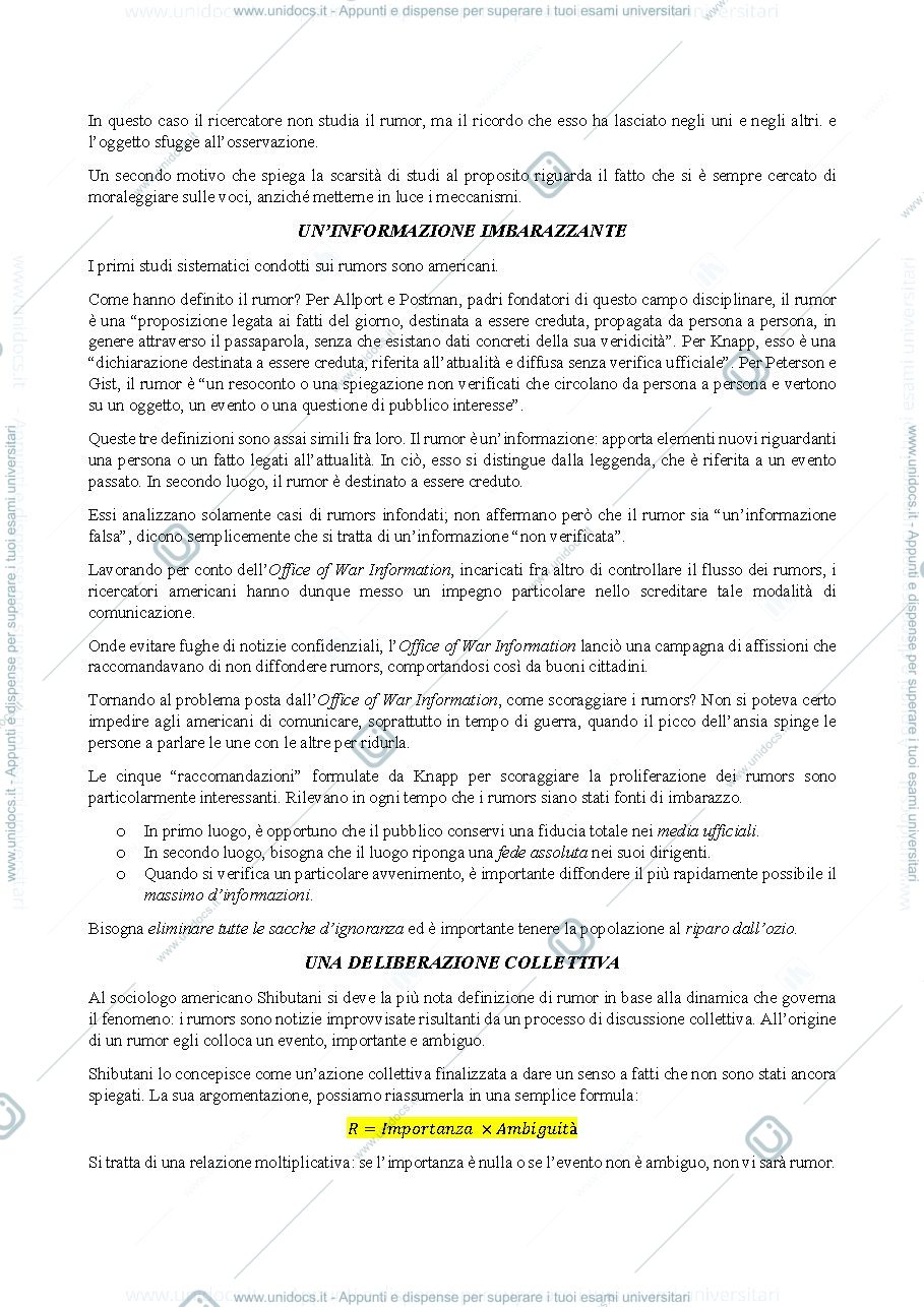 Anteprima pagina 2 — RUMORS I PIU' ANTICHI MEDIA DEL MONDO 