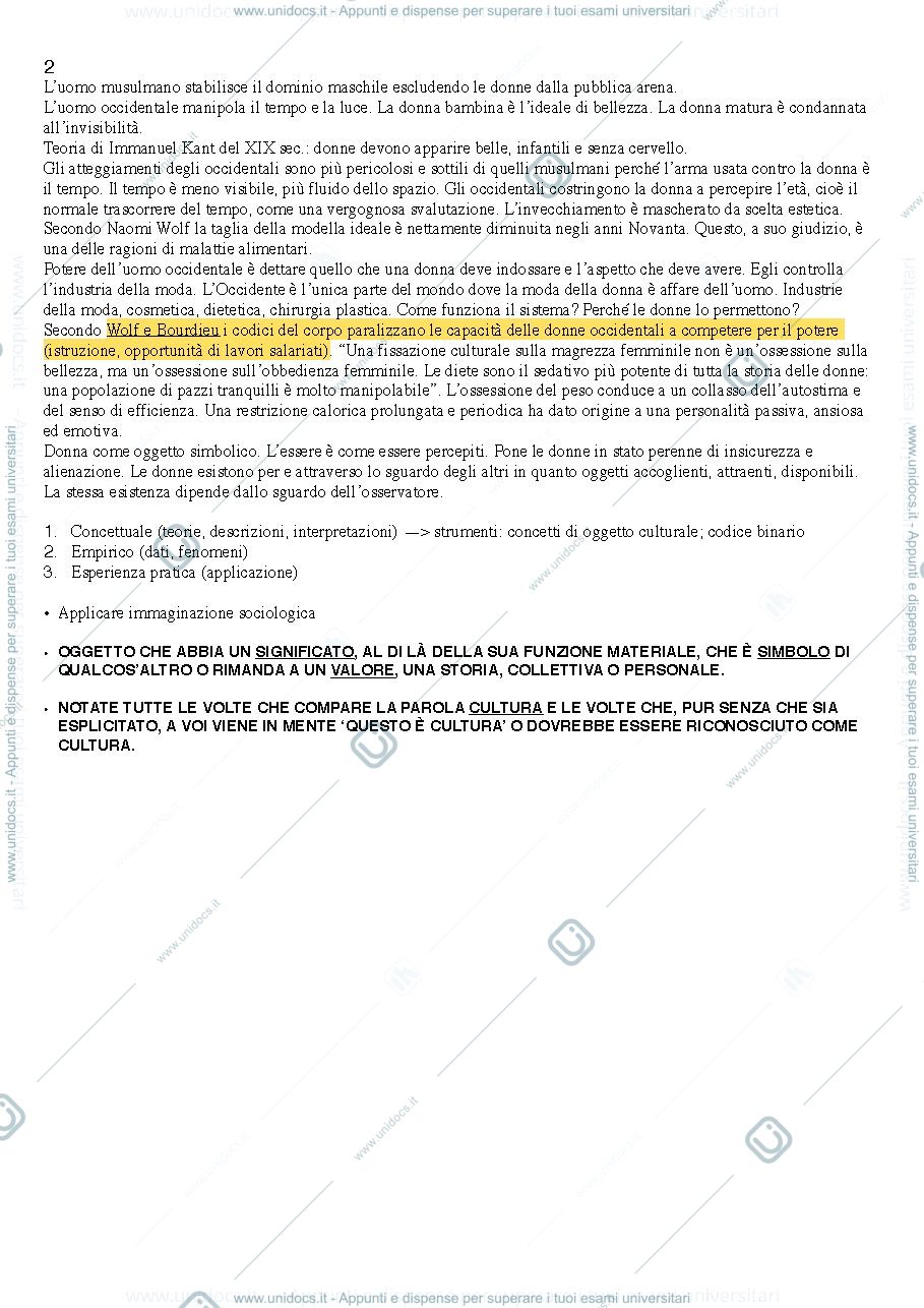 Anteprima pagina 2 — riassunti sociologia sassatelli