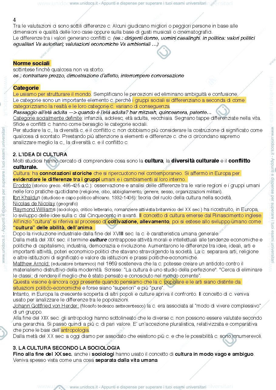 Anteprima pagina 4 — riassunti sociologia sassatelli