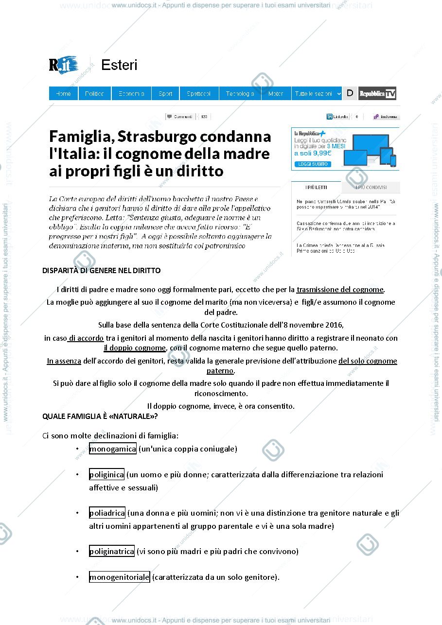 Anteprima pagina 3 — sbobinature lezione 