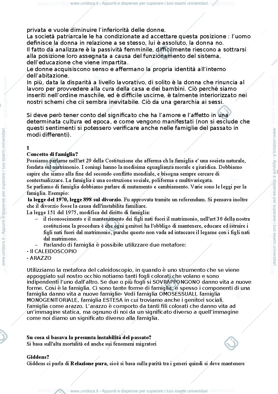 Anteprima pagina 3 — Domande e Risposte esame 1