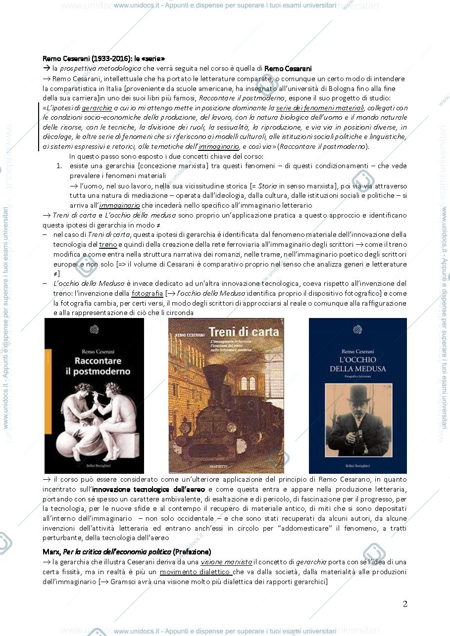 Anteprima pagina 2 — Lezione 1 sociologia delle letteratura 