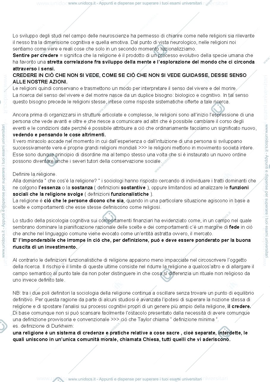 Anteprima pagina 3 — sociologia delle religioni