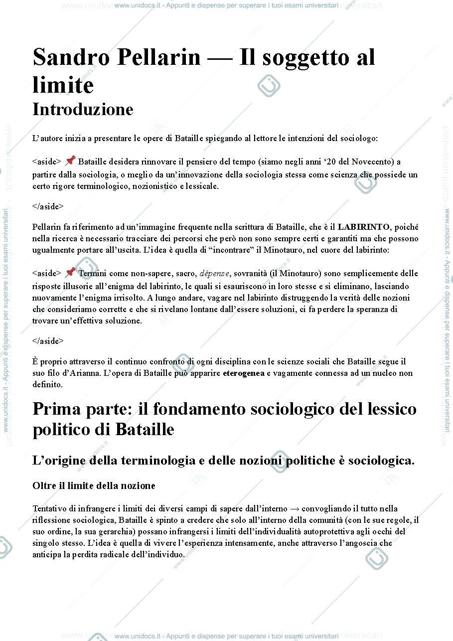 Anteprima pagina 1 — Riassunto testi Sociologia della Religione (Guolo)