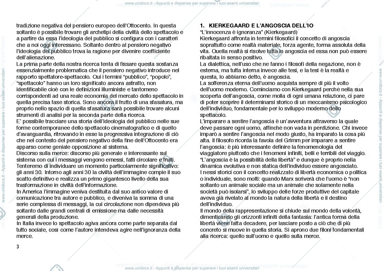 Anteprima pagina 3 — Forme estetiche e società di massa 