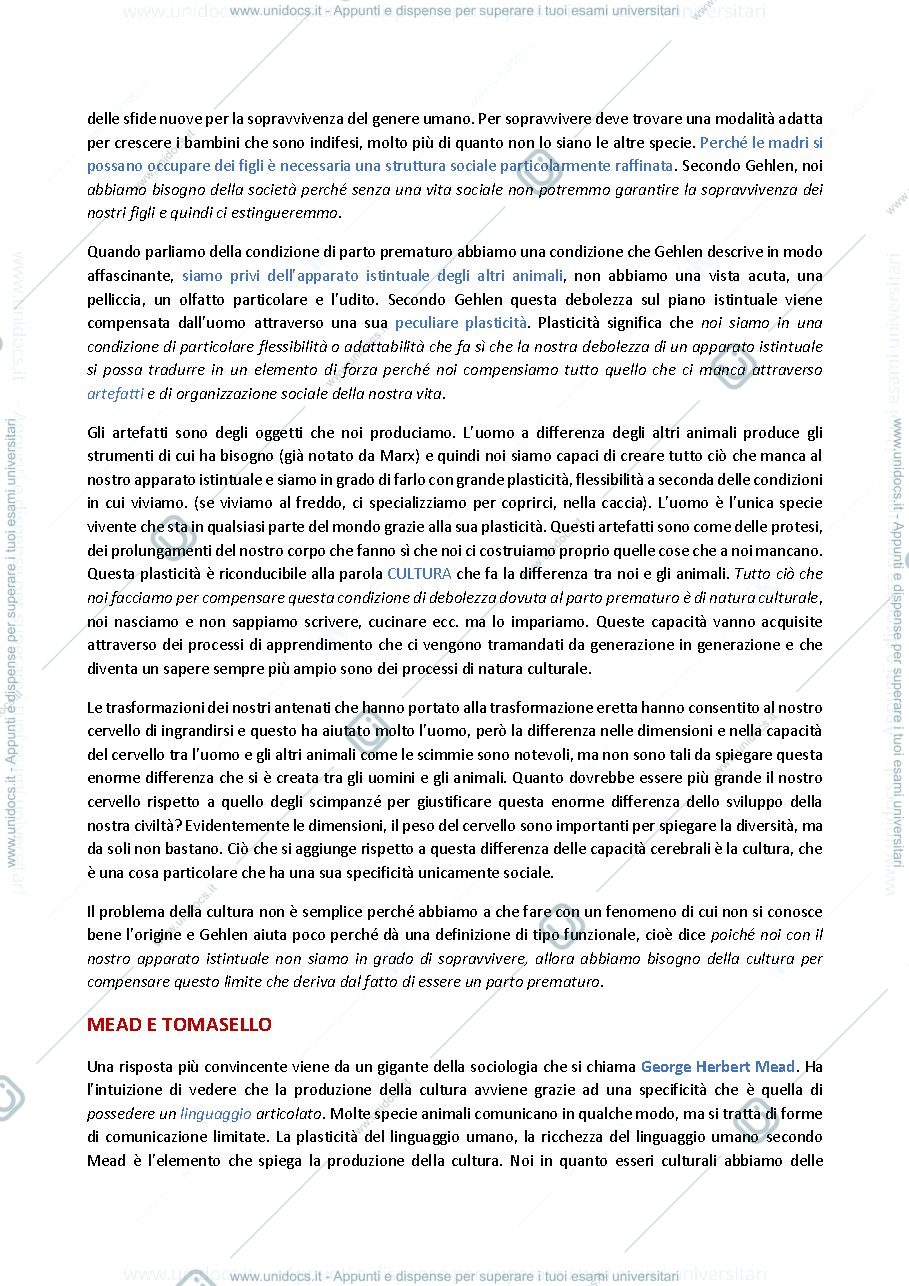 Anteprima pagina 2 — Appunti di sociologia e ricerca sociale