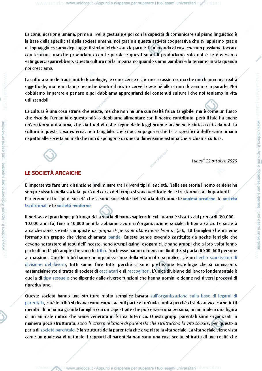 Anteprima pagina 4 — Appunti di sociologia e ricerca sociale