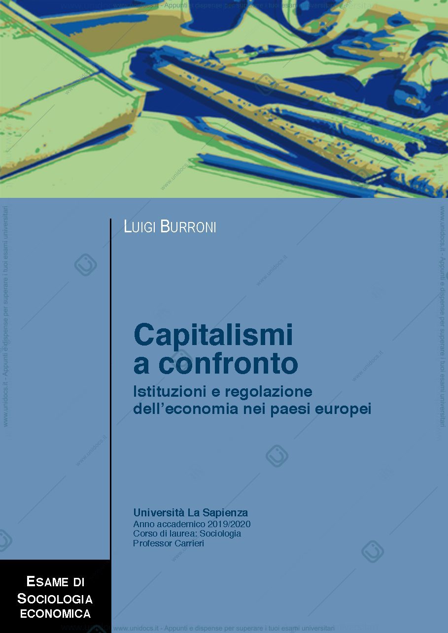 Anteprima pagina 1 — Capitalismi a confronto, Burroni