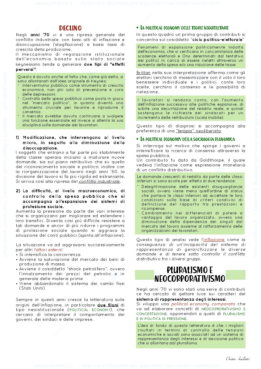 Anteprima pagina 3 — Sociologia economica, Trigilia