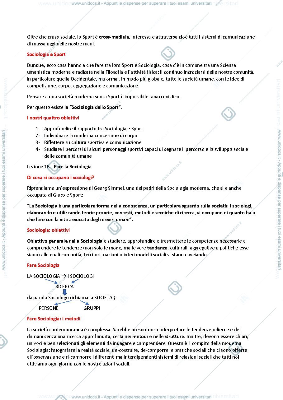 Anteprima pagina 3 — Appunti di Sociologia