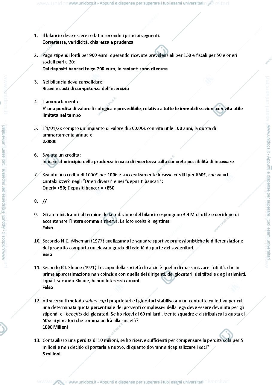 Anteprima pagina 1 — Simulazione economia
