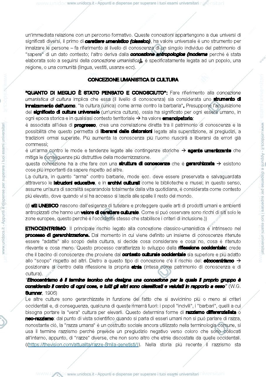 Anteprima pagina 2 — Manuale di Sociologia ed Etnografia dei processi culturali