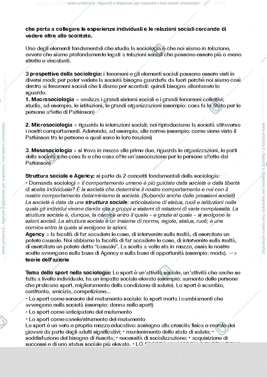 Anteprima pagina 2 — Sociologia generale  