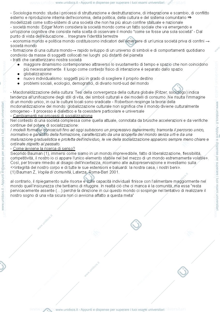 Anteprima pagina 2 — sociologia