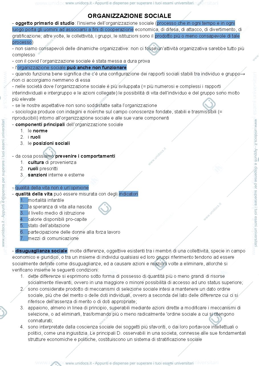Anteprima pagina 3 — sociologia