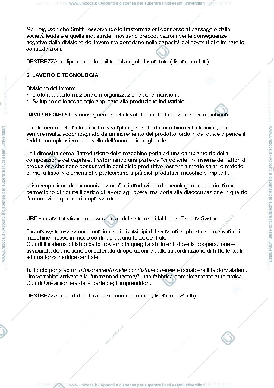 Anteprima pagina 2 — Riassunto libro "Le divisioni del lavoro sociale" Barrucci