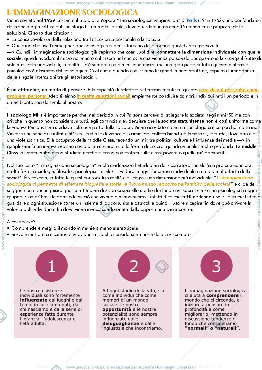 Anteprima pagina 2 — appunti sociologia generale 