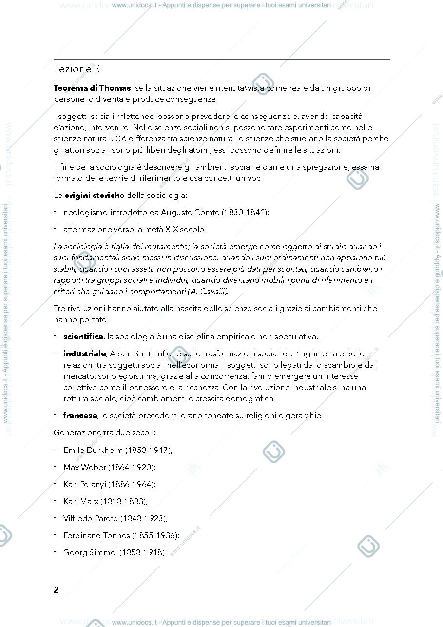 Anteprima pagina 2 — Sociologia 