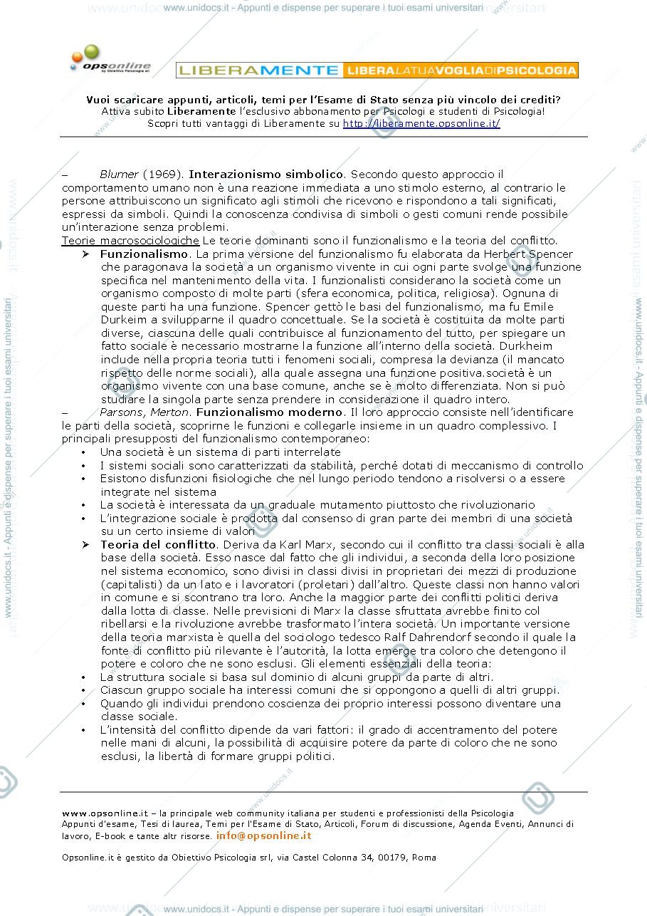 Anteprima pagina 2 — Manuale di sociologia 