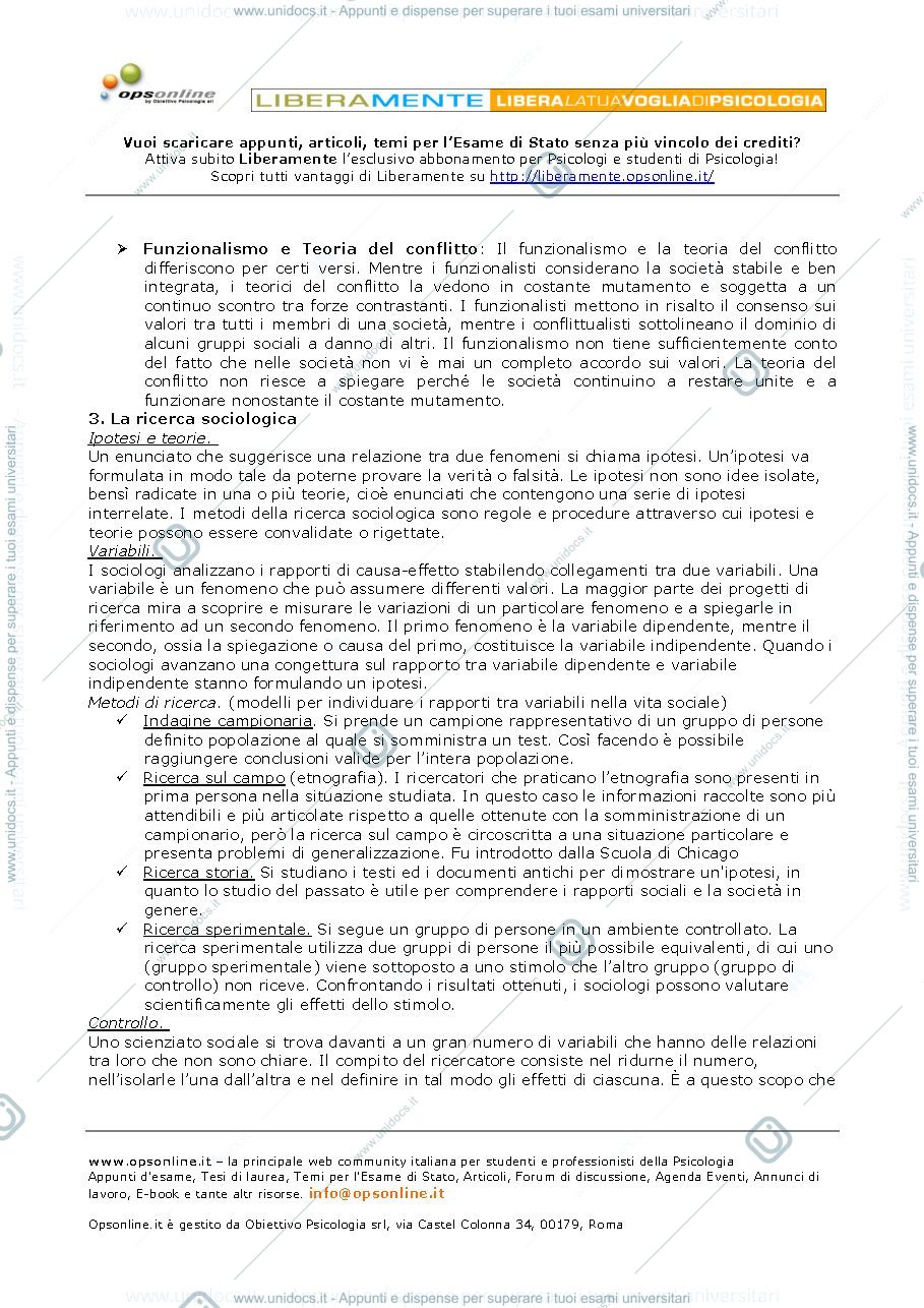 Anteprima pagina 3 — Manuale di sociologia 