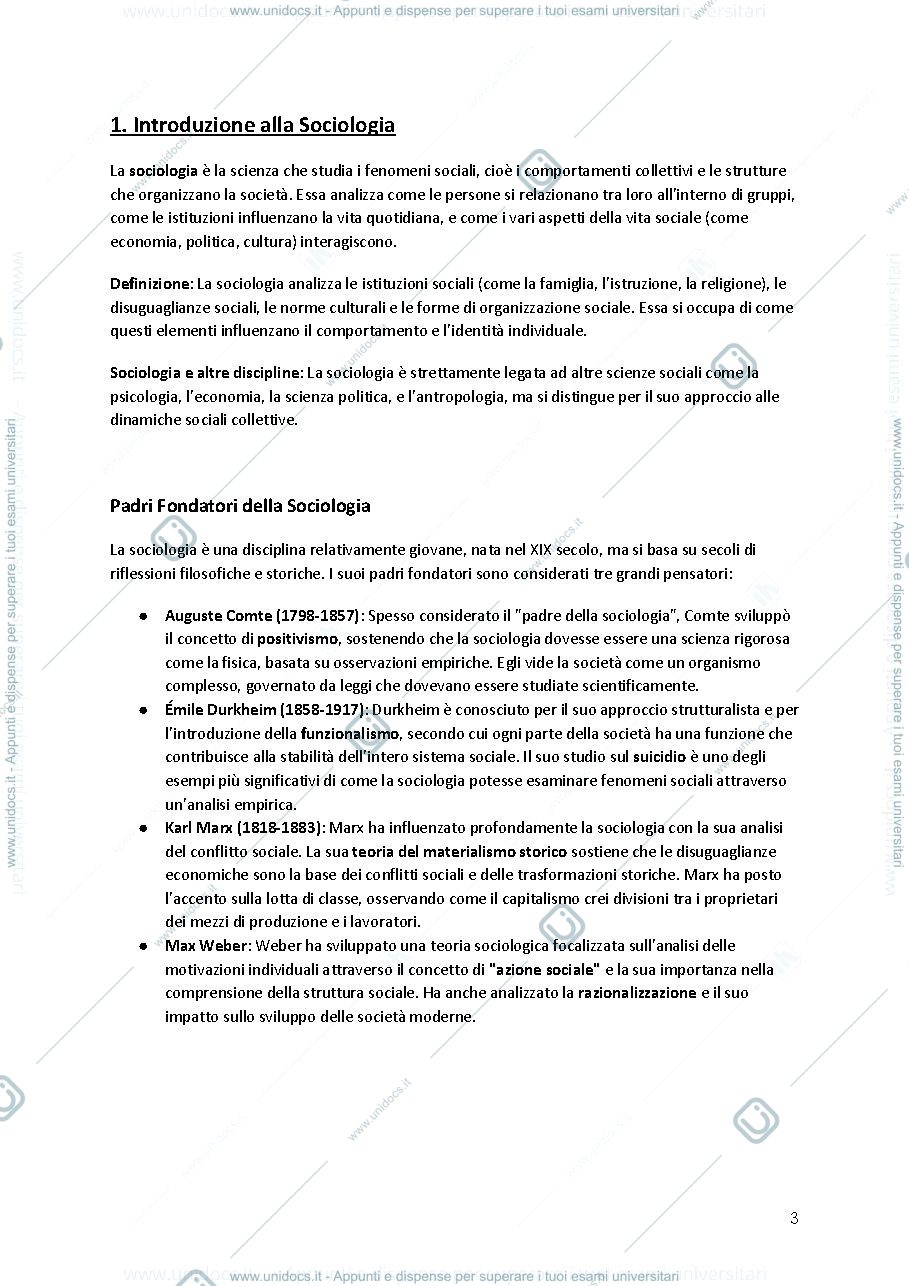 Anteprima pagina 3 — SOCIOLOGIA