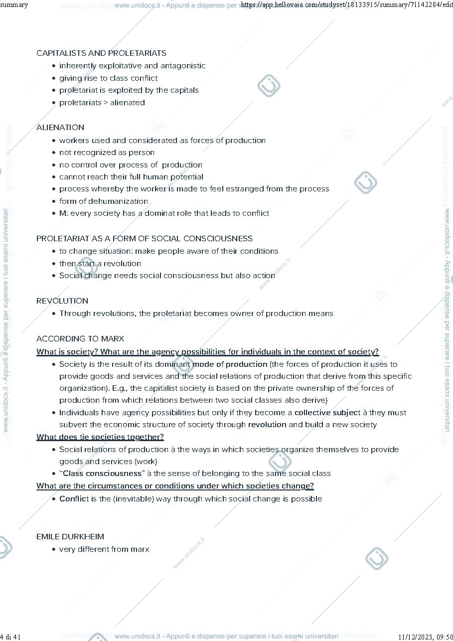 Anteprima pagina 4 — sociology summary