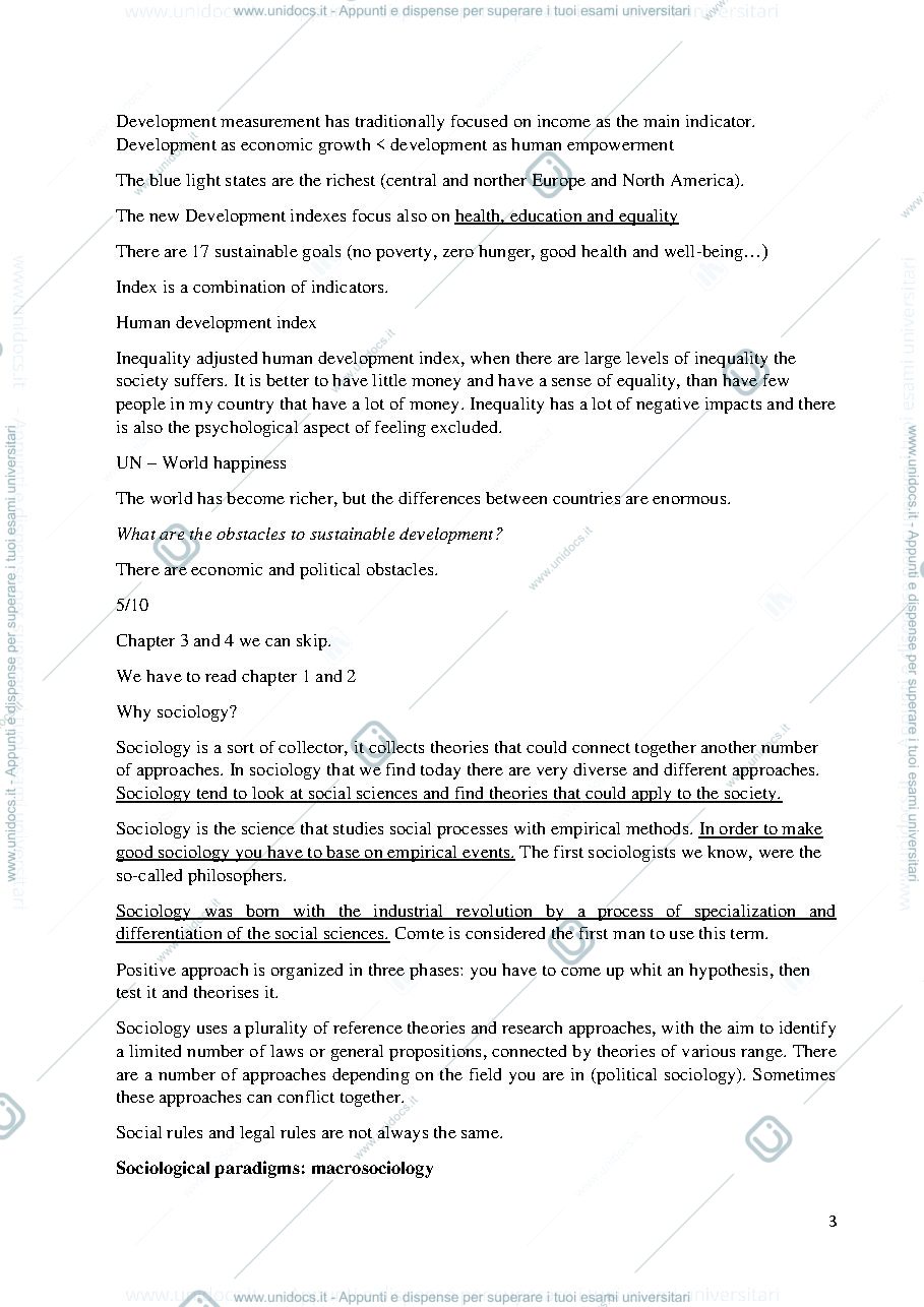 Anteprima pagina 3 — Appunti Law, Society and Development