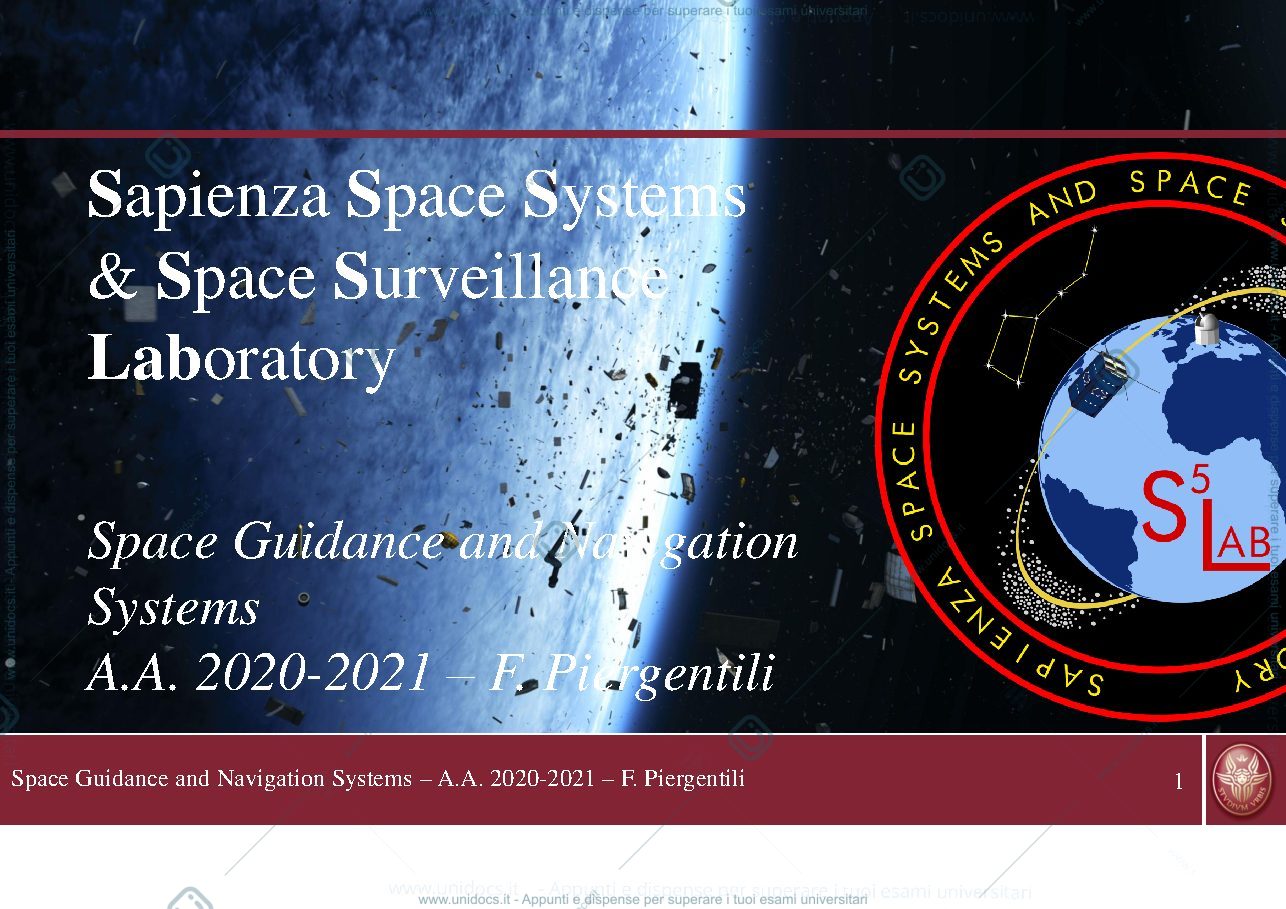 Anteprima pagina 1 — GUIDA RIASSUNTO ESERCITAZIONE 3