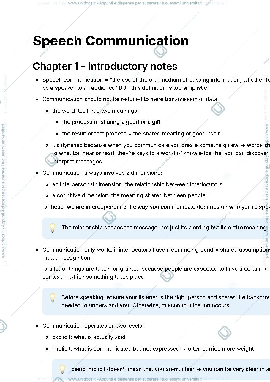 Anteprima pagina 1 — Speech Communication