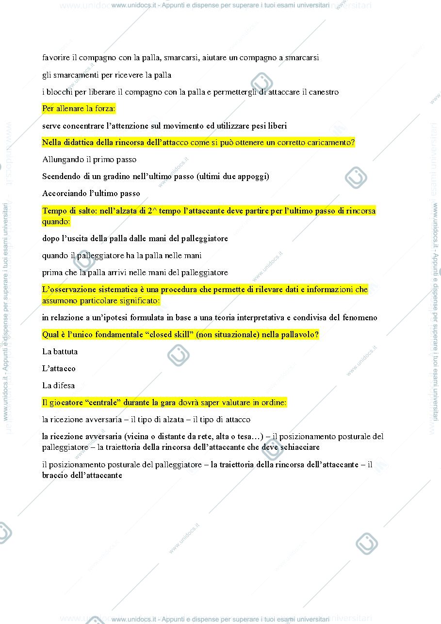 Anteprima pagina 3 — Domande sport di squadra