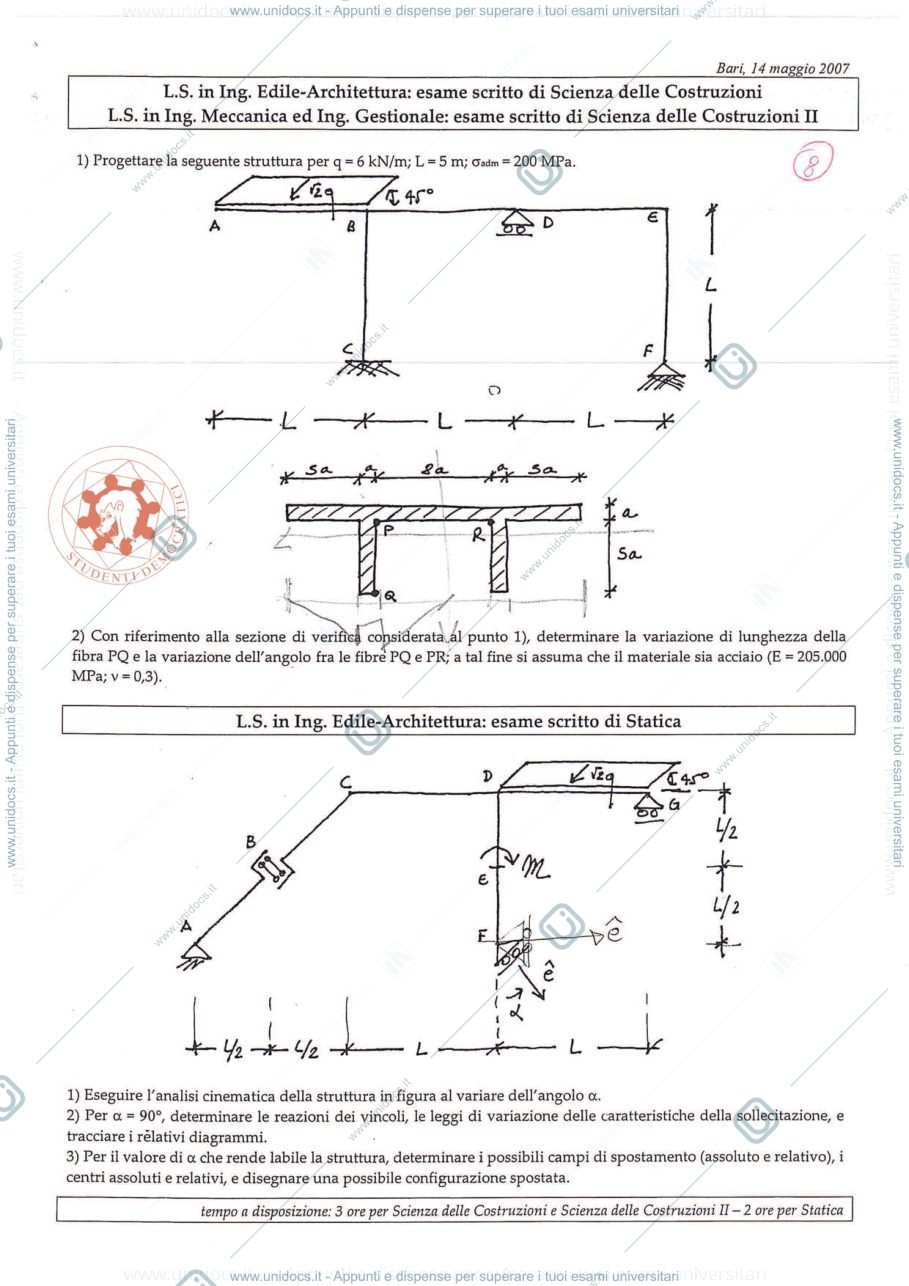 Anteprima pagina 2 — Statica tracce