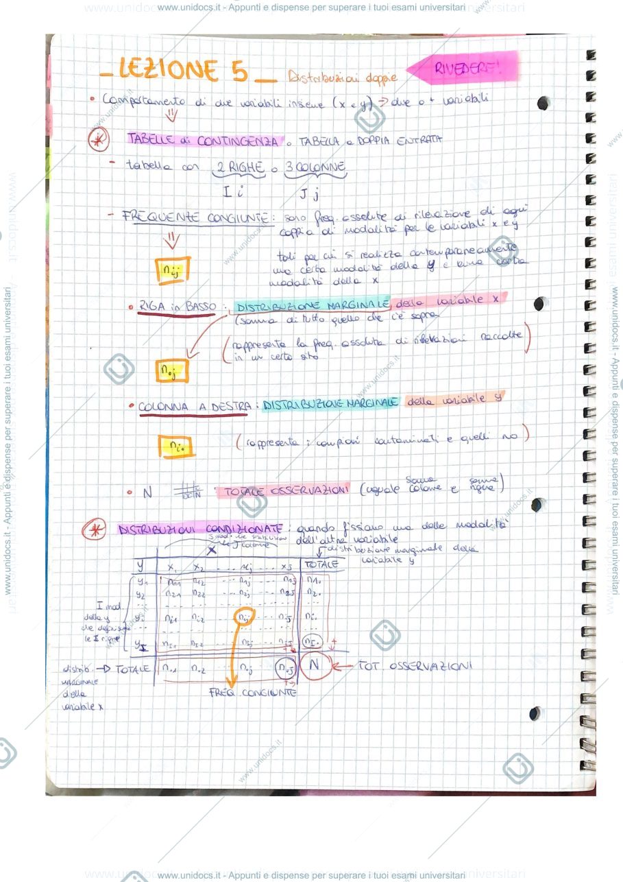 Anteprima pagina 1 — Lezione 5