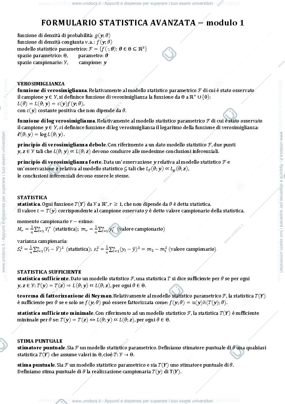 Anteprima pagina 1 — Formulario