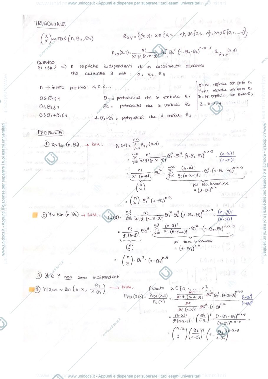 Anteprima pagina 1 — Riassunto Secondo Parziale