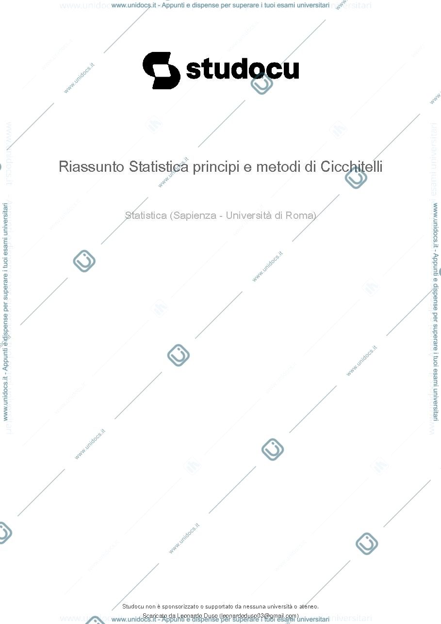 Anteprima pagina 1 — Statistics (complement) 