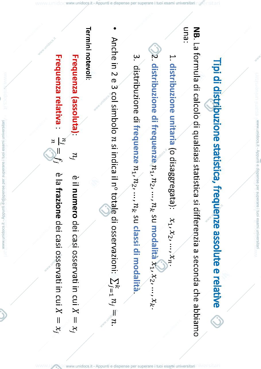 Anteprima pagina 2 — Medie analitiche e numeri indice complessi