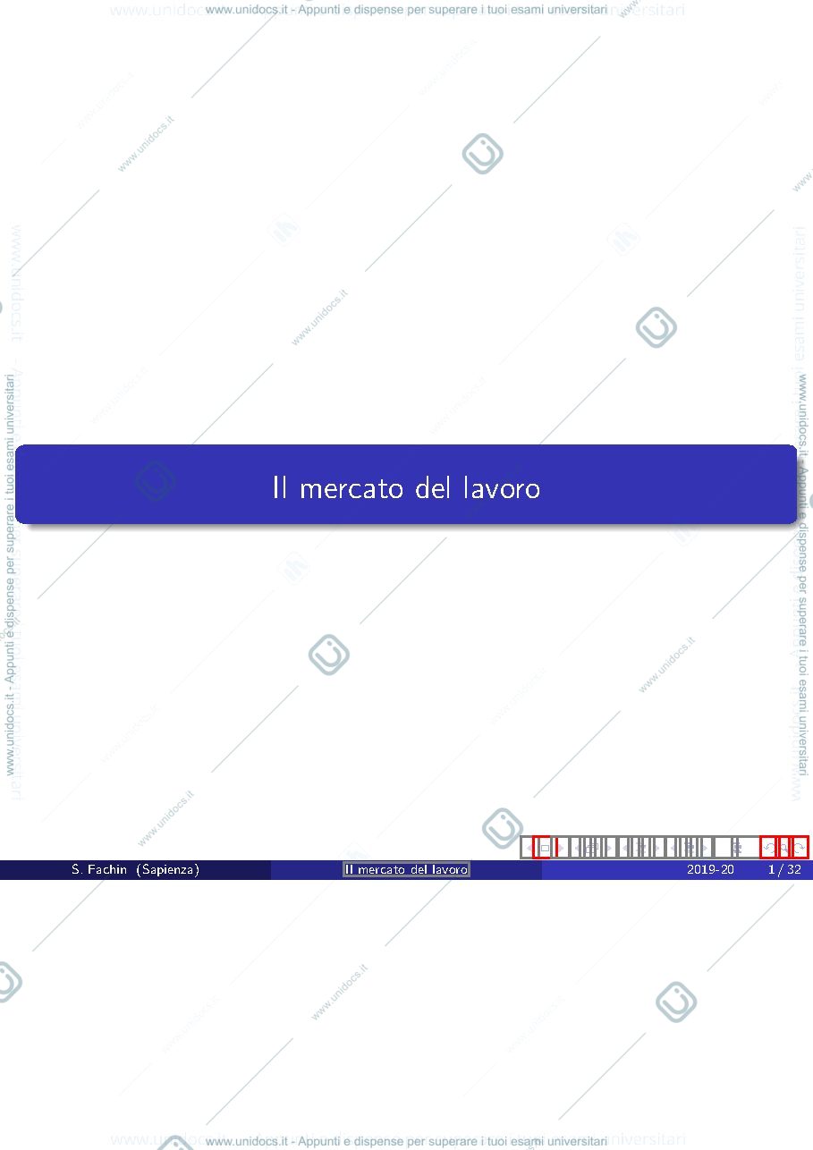 Anteprima pagina 1 — mercato del lavoro